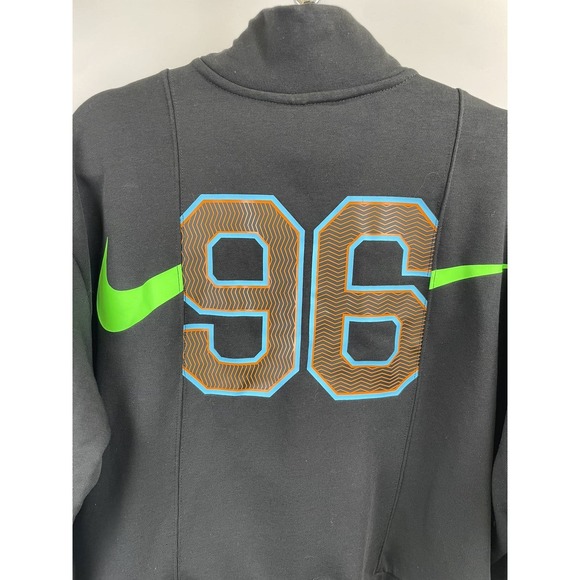 Nike Dri-FIT Swoosh Fly Womens 1/4-Zip Basketball Sweatshirt - Picture 8 of 9